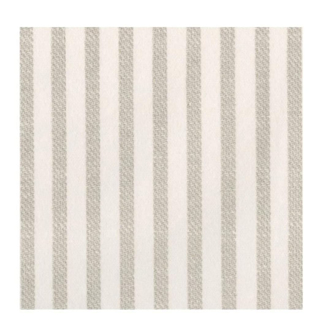 Melograno Stripe Taupe Napkin