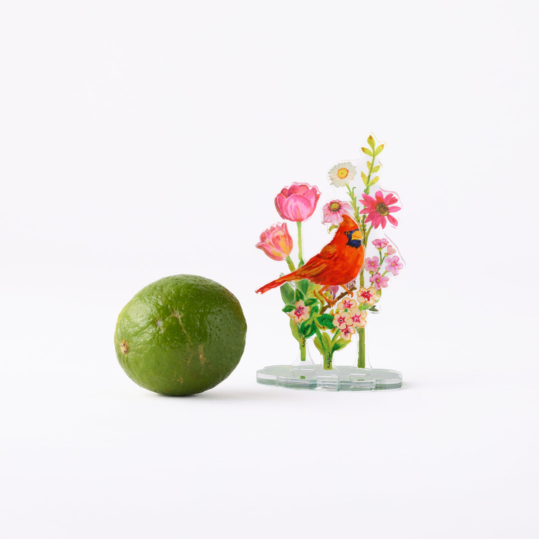 Acrylic Cardinal Petite Bouquet