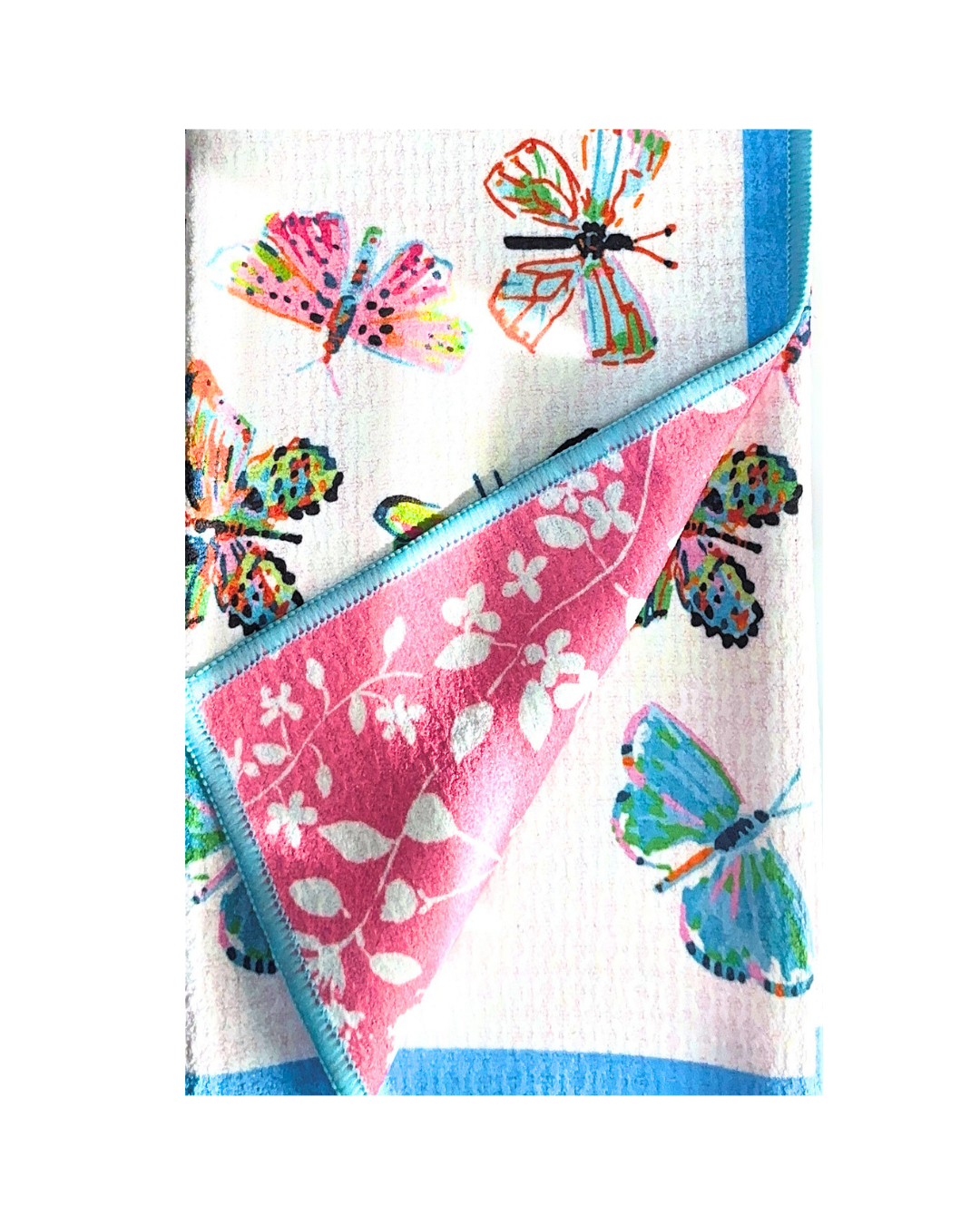 Butterfly Double Sided Tea Towel
