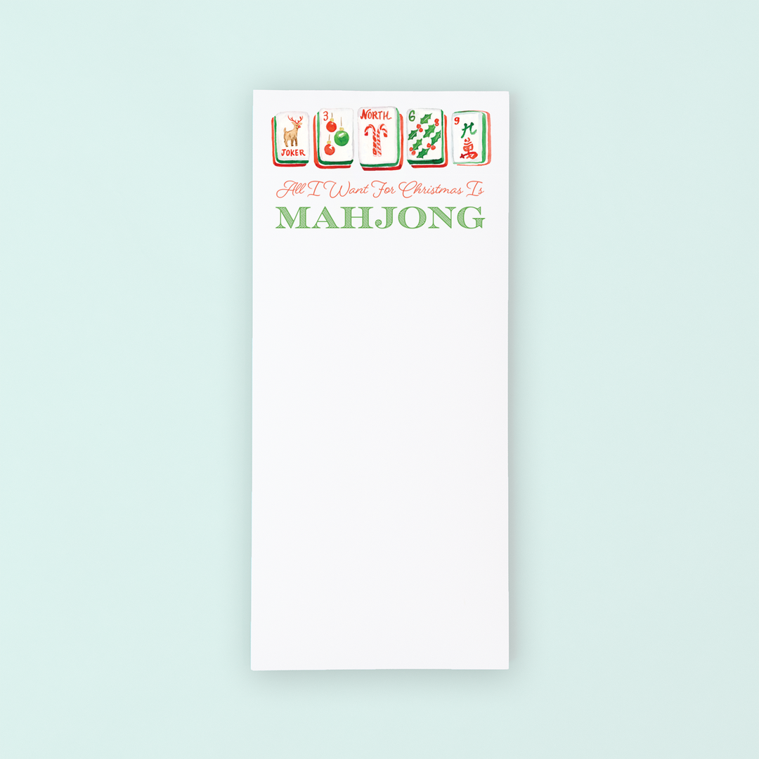 Holiday Mahjong Listpad