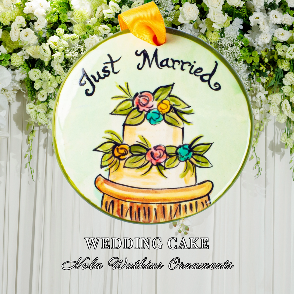 Just Married Ornament