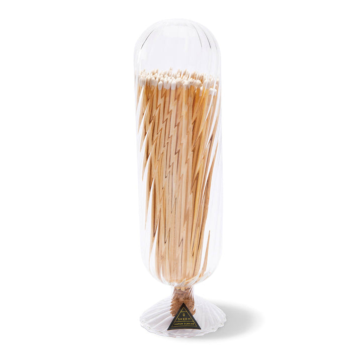 Fireplace Helix Match Cloche - White-tip Matches