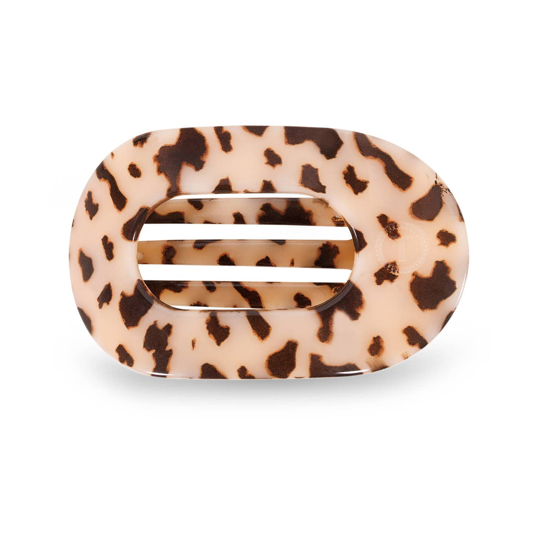 Teleties Blonde Tortoise Flat Hair Clip