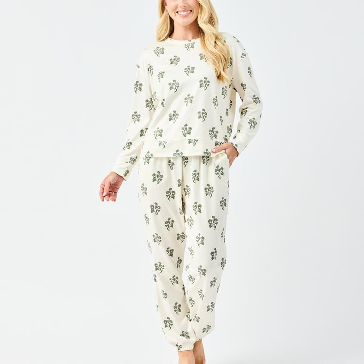 Sophie Moonlight Ivory Pajama Set