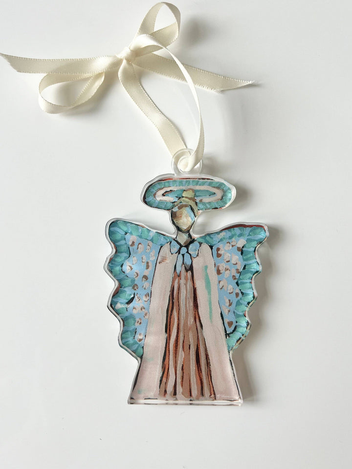 Heavenly Neutral Angel Ornament