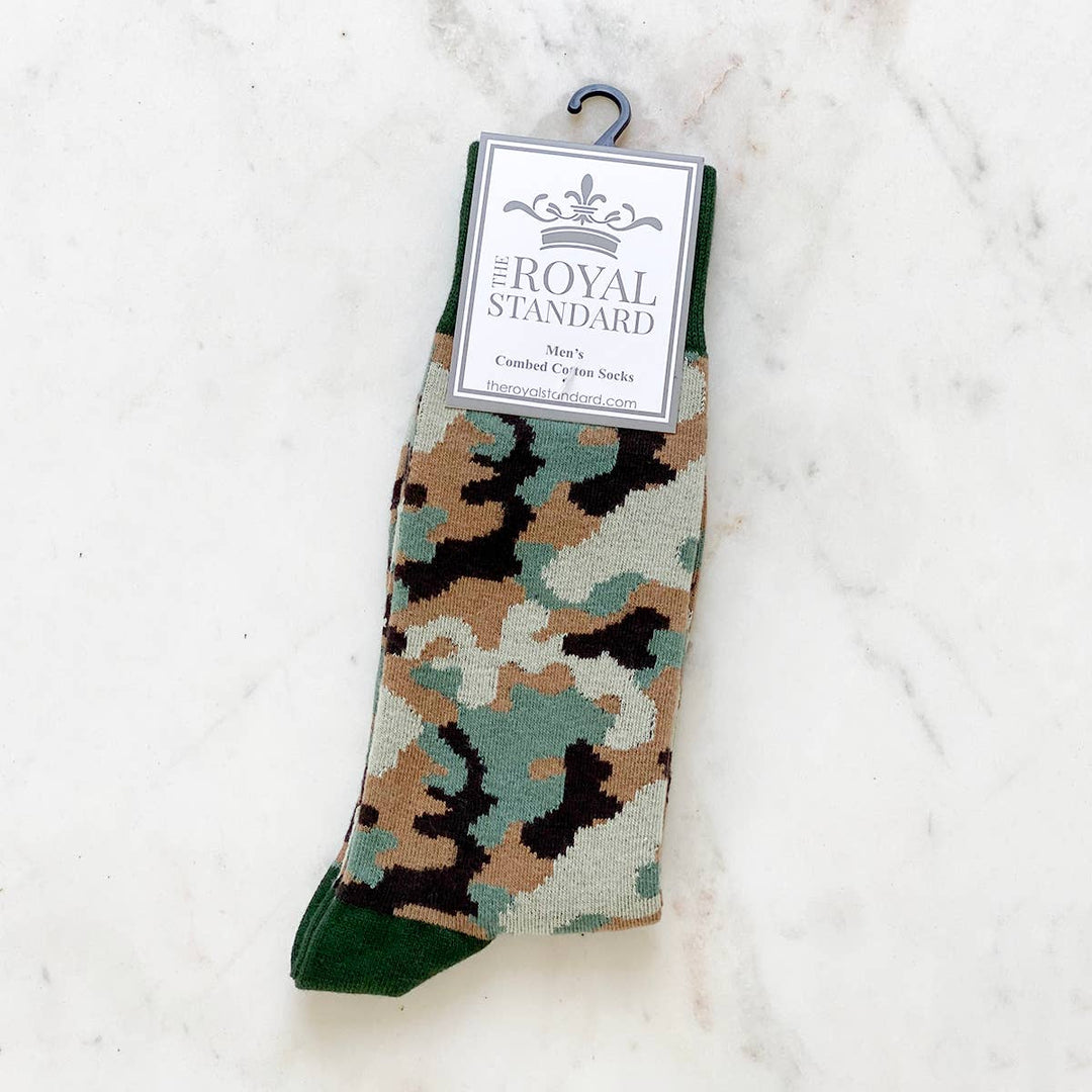 Men's Camo Socks  - One Size