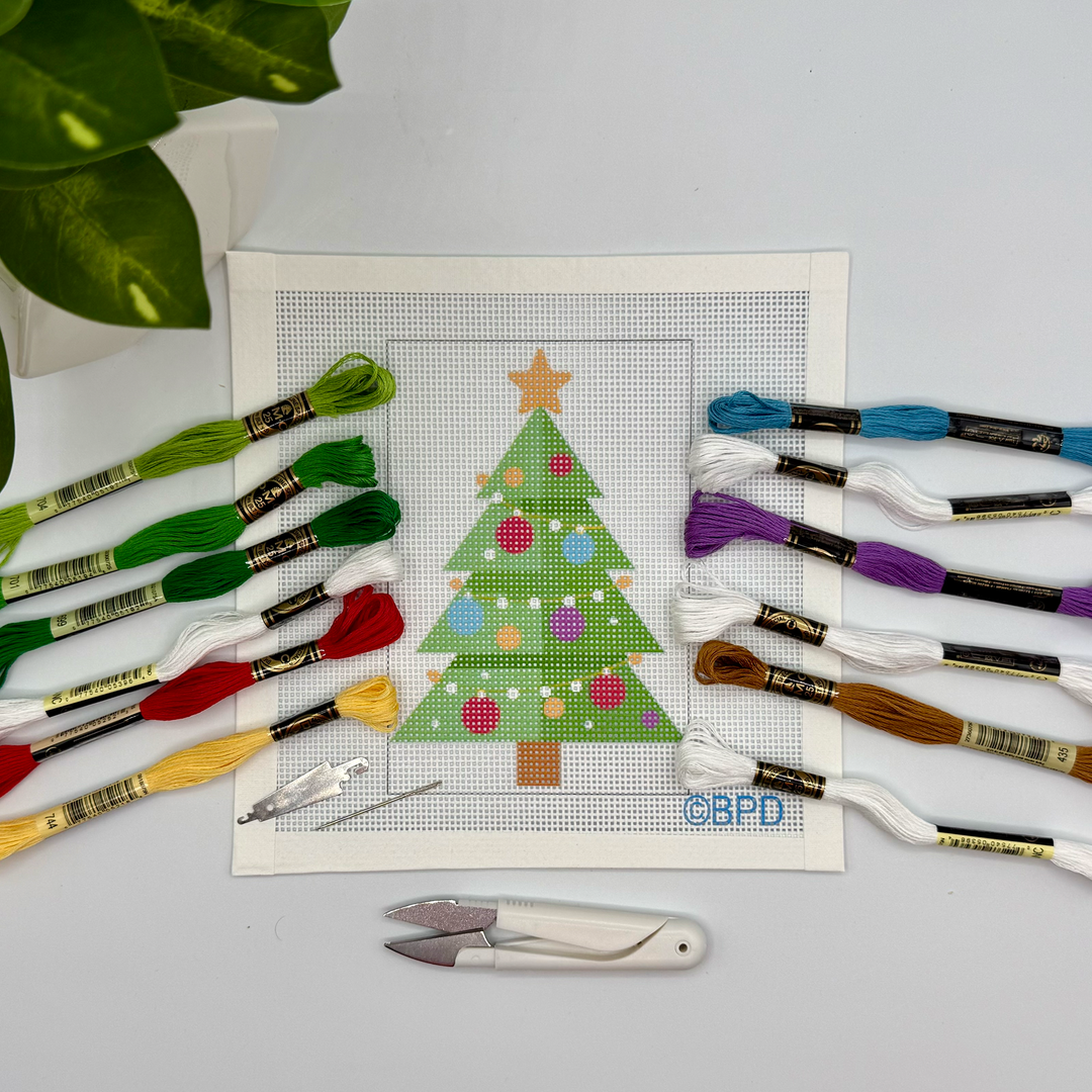 Christmas Tree Needlepoint Kit