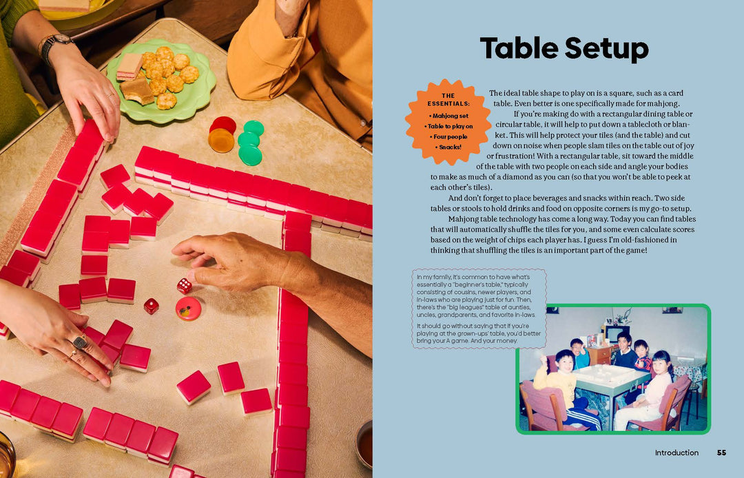 Mahjong Coffee Table Book