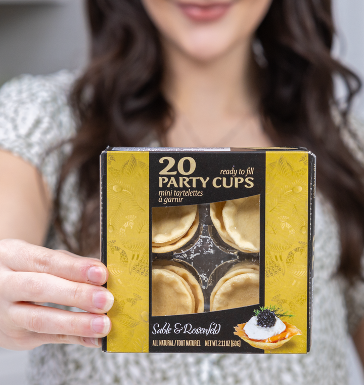 Sable &amp; Rosenfeld Party Cups | 20 cups pack