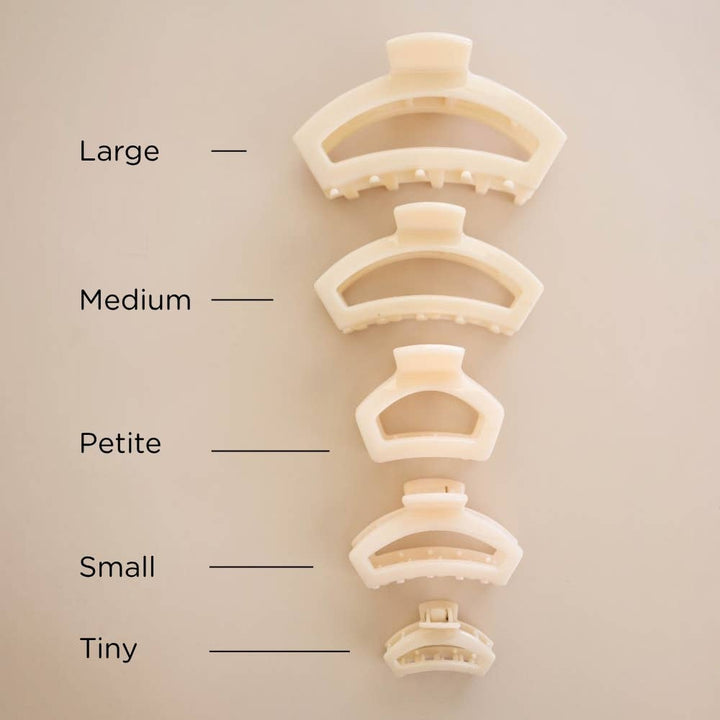 Open Almond Beige | Petite | Hair Clip