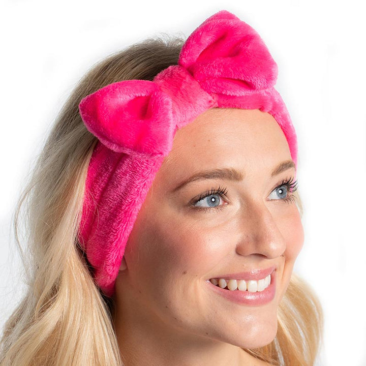 Plush Bow Headband