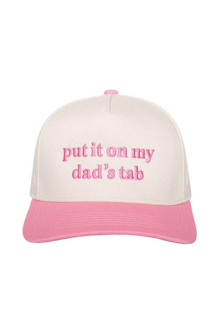 Put It On My Dad's Tab Vintage Trucker Hat