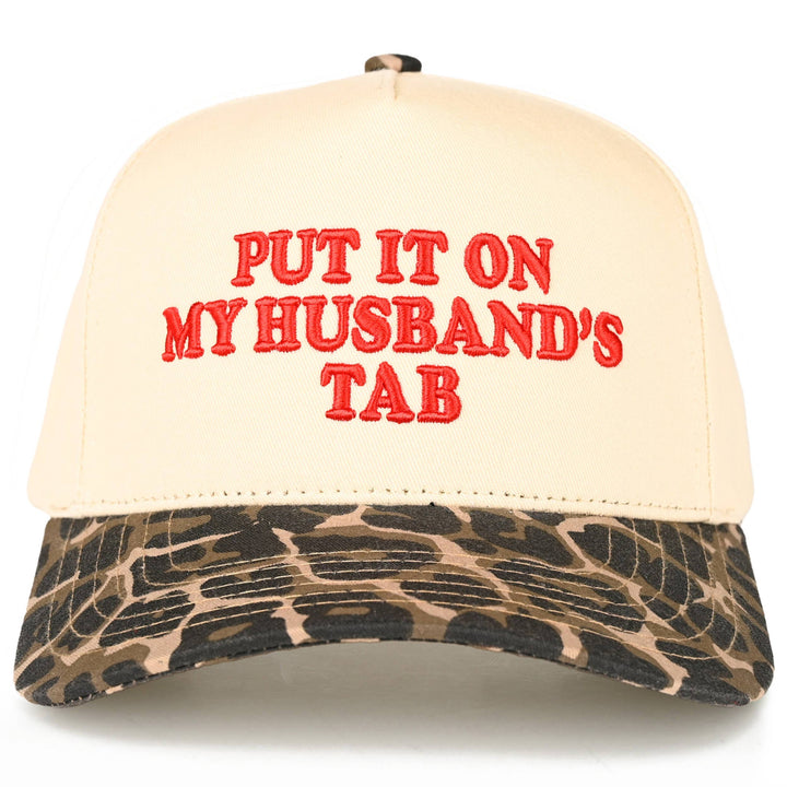 On My Husband's Tab Hat