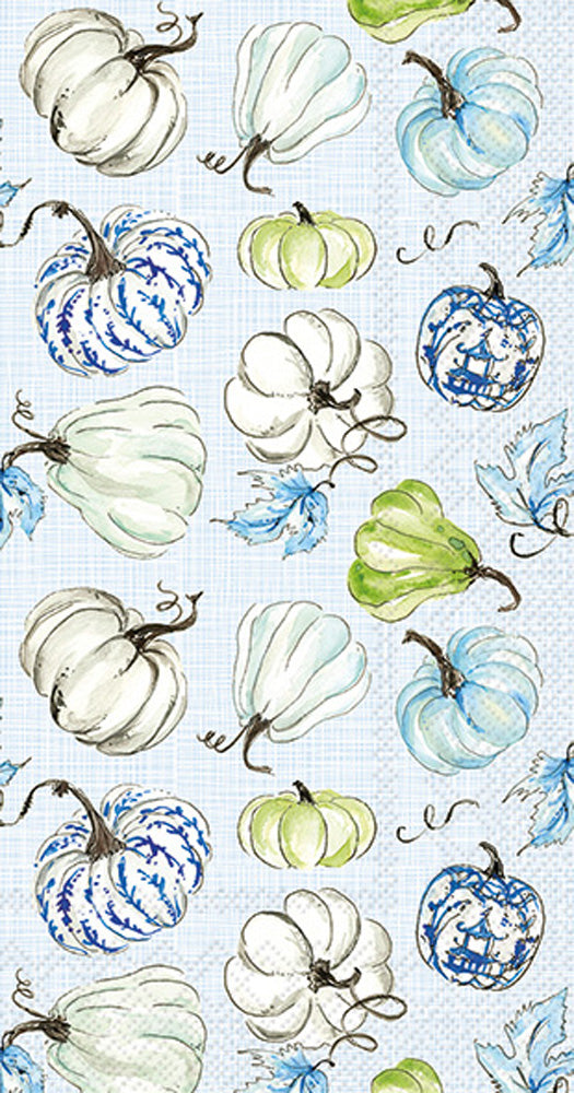 Blue Pumpkin Stack Napkins