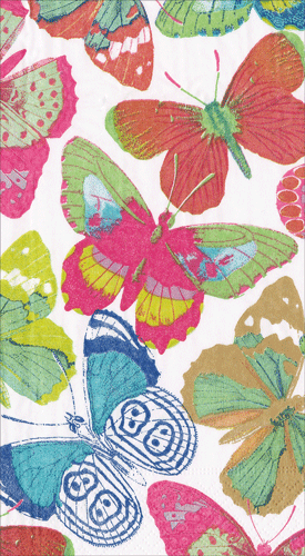 Bright Butterflies Napkin