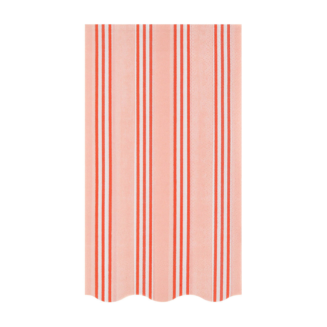 Festive Stripe Guest Towels