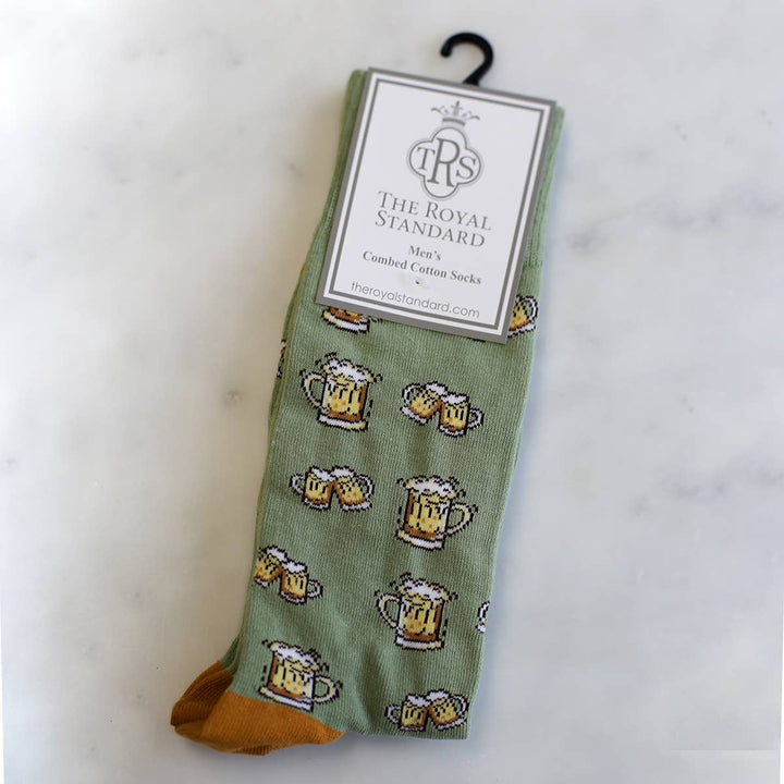 Men's Beer Cheers Socks  - One Size