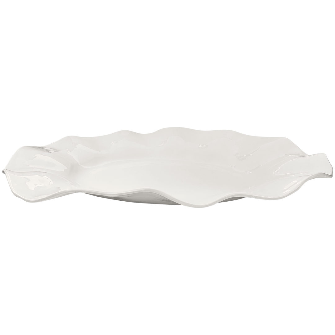 Large Wavy Oval Platter