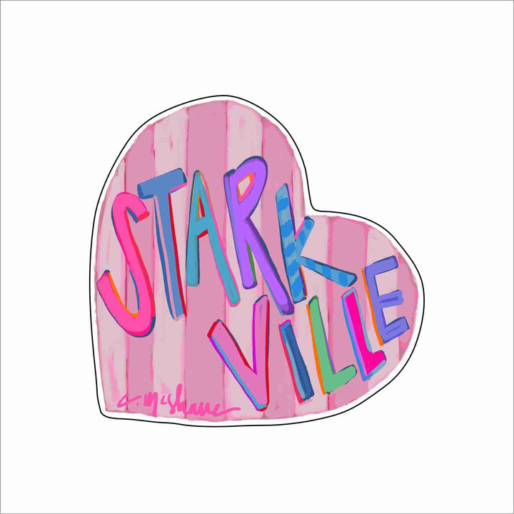Starkville Love Acrylic Shelfie