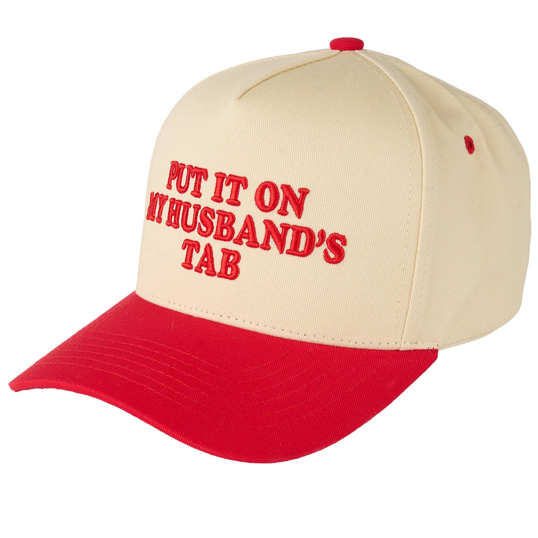 On My Husband's Tab Hat