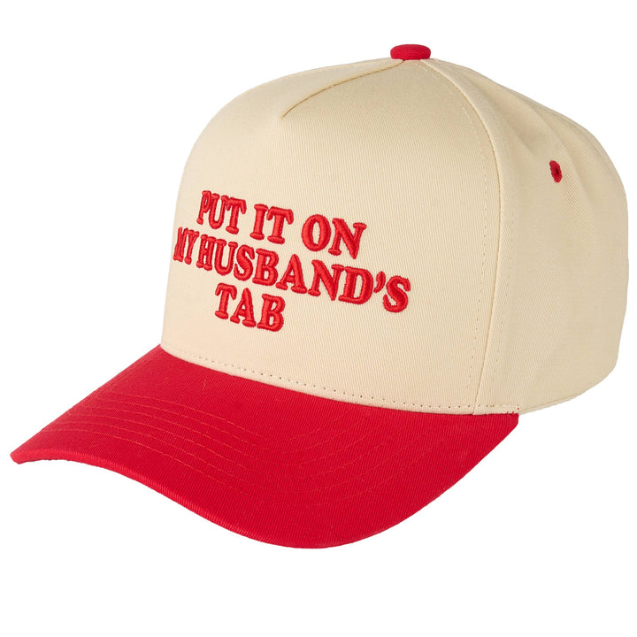 On My Husband's Tab Hat