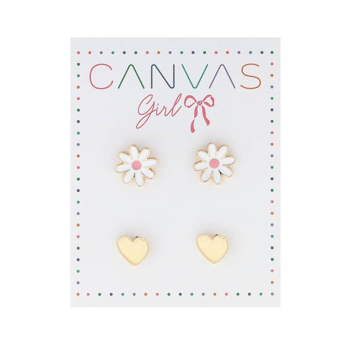 Girls Earring Stud Sets