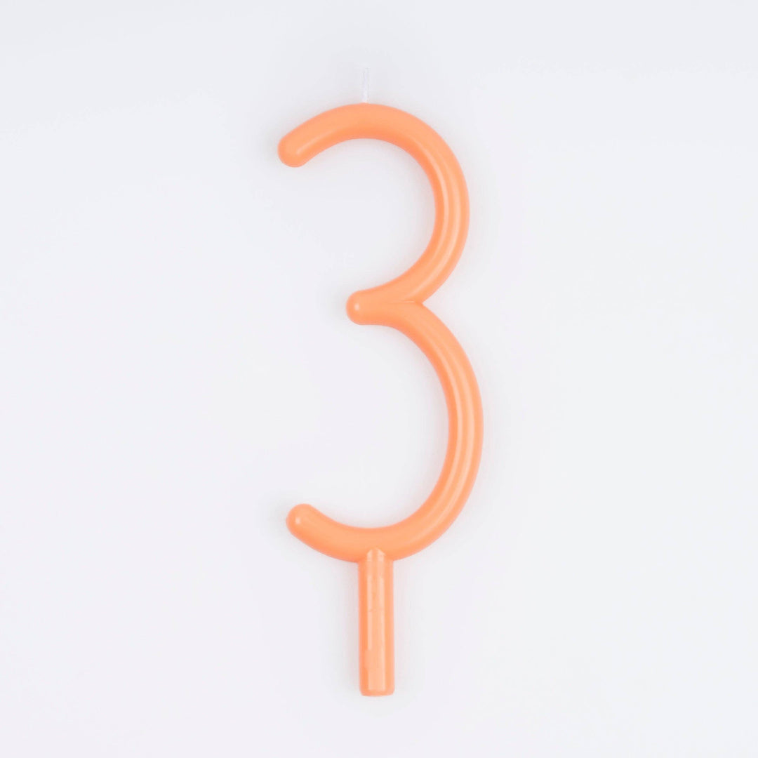 Slim Number Candles