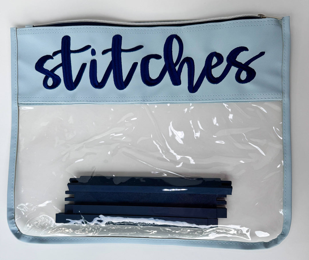 Stitches Needlepoint Project Bag