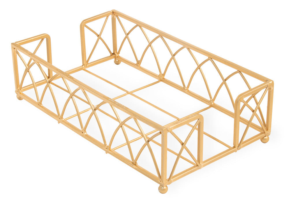 Arch Gold Napkin Caddy