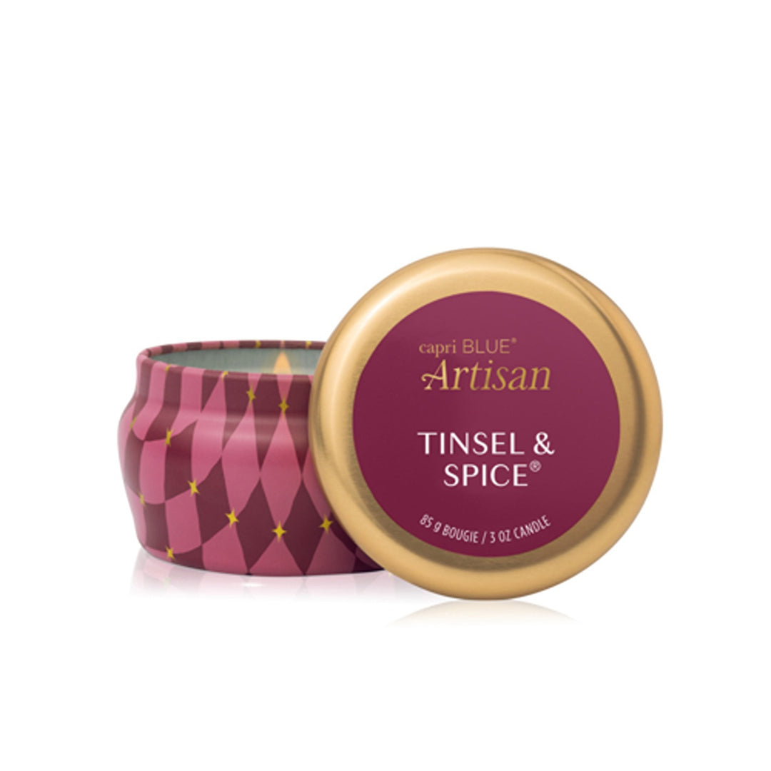 Tinsel &amp; Spice Artisan Winter Bazaar Mini Tin PK