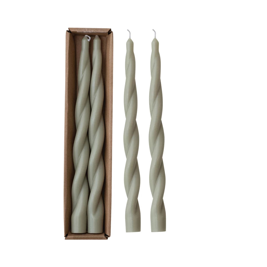 Twisted Taper Candles