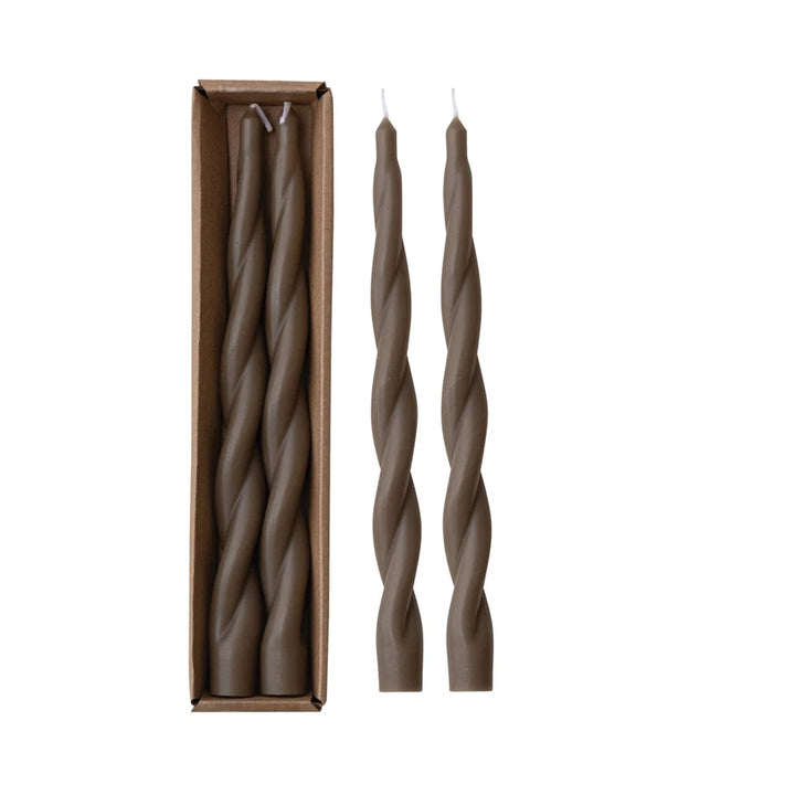 Twisted Taper Candles