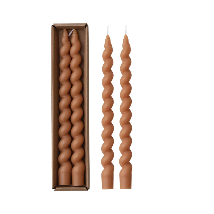 Twisted Taper Candles