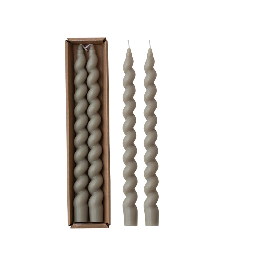 Twisted Taper Candles