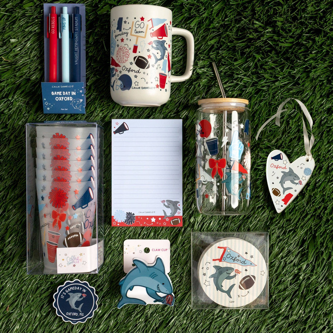 Oxford Football Game Day Tall Ceramic Mug