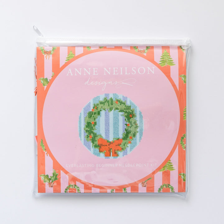 Everlasting Wreath | Beginner Needlepoint Kit