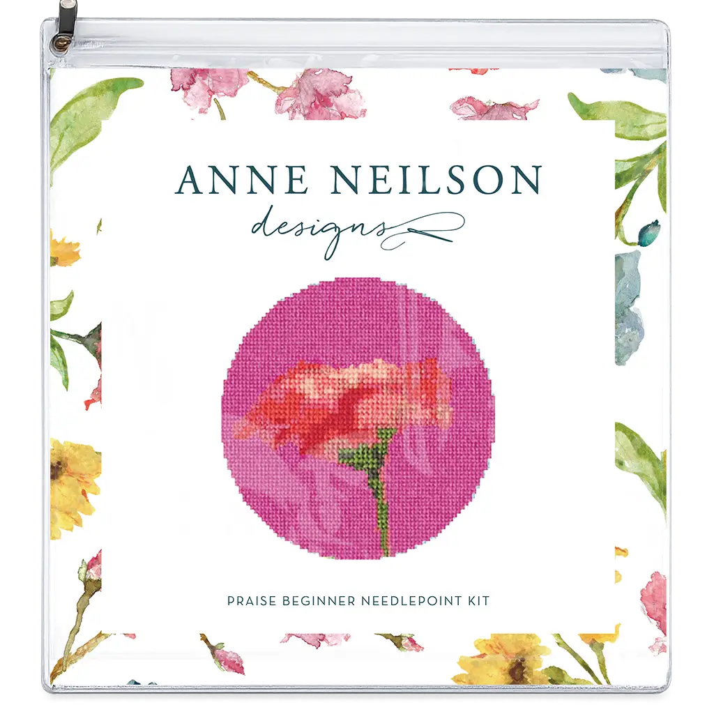 Praise Floral Design | Beginner Needlepoint Kit