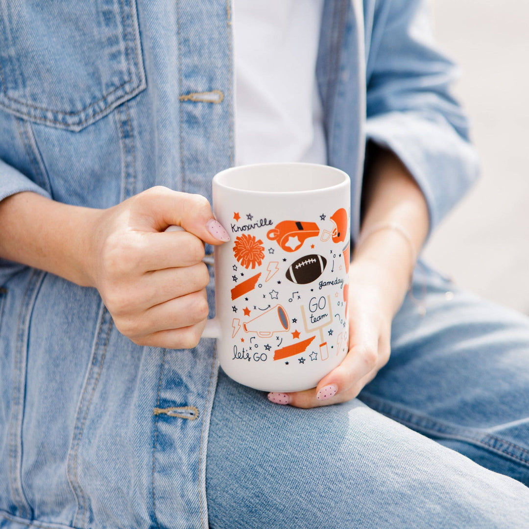 Knoxville Football Game Day Tall Ceramic Mug