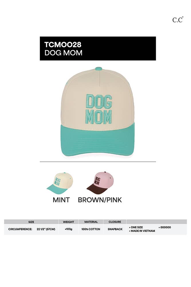 Dog Mom Hat