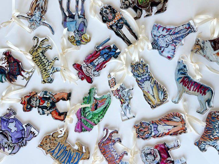 TN Vol Acrylic Ornament