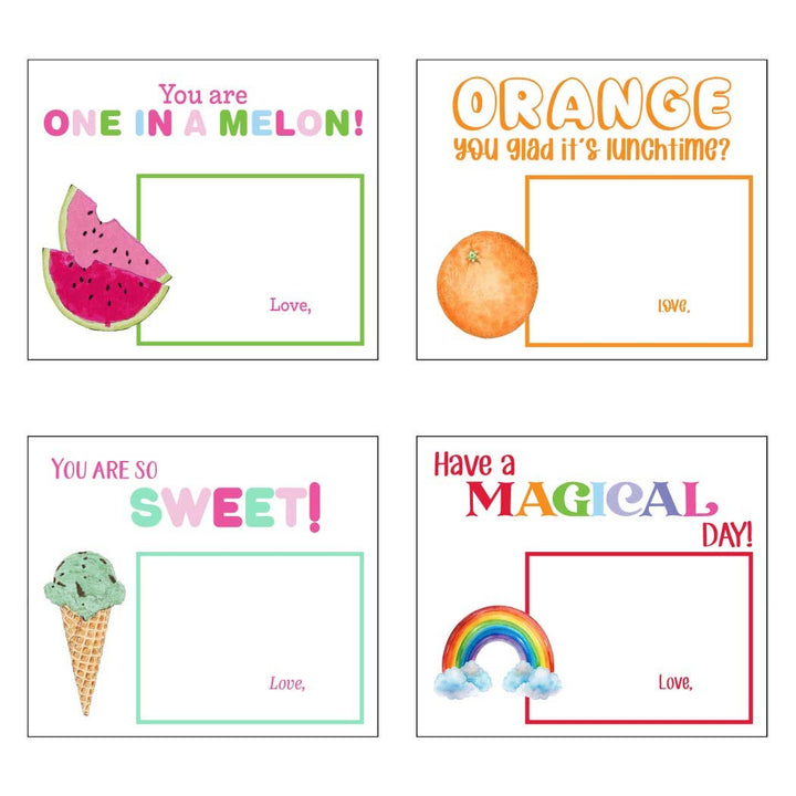 Lunch Box Notecards