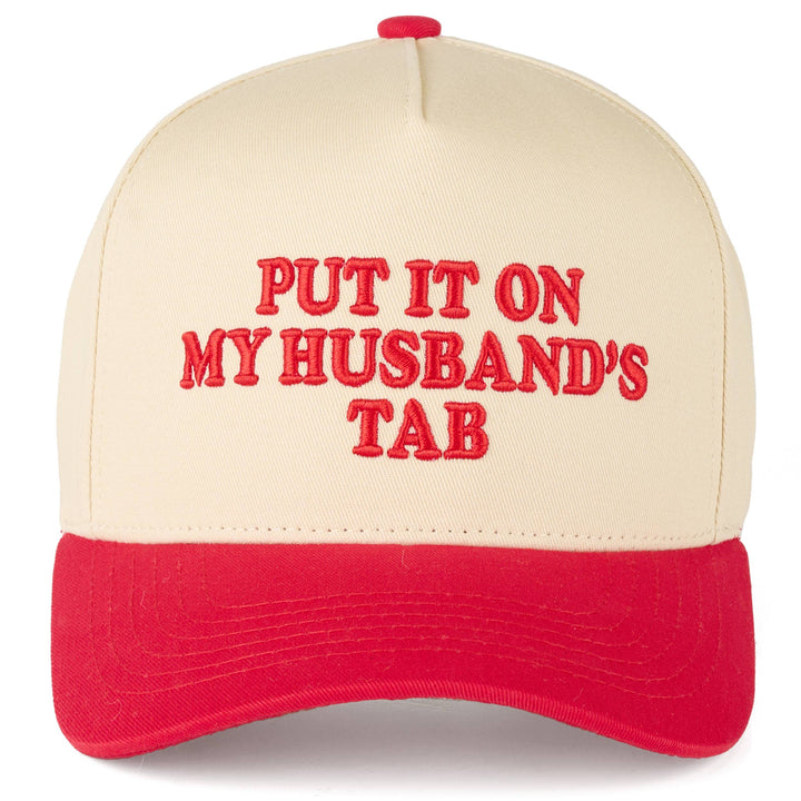 On My Husband's Tab Hat