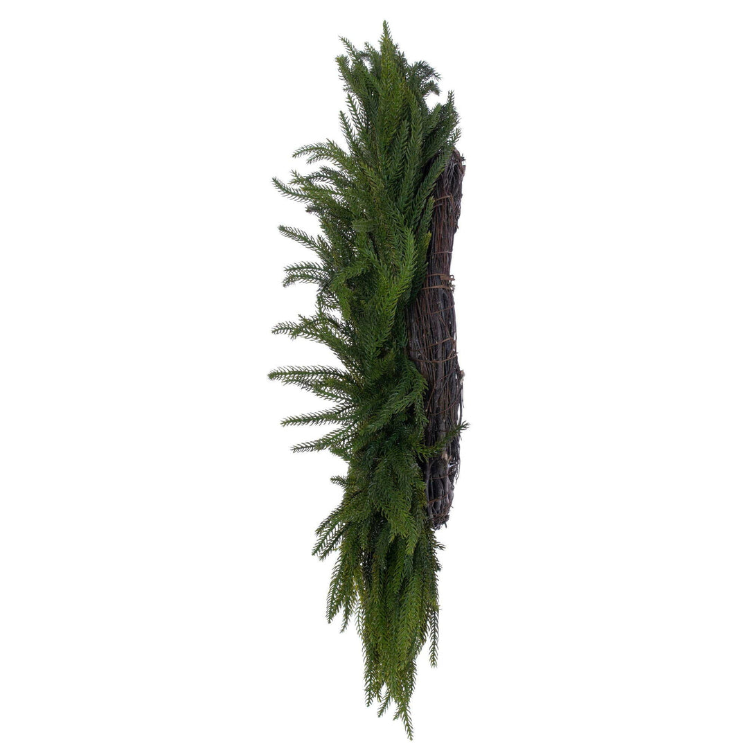 Green Norfolk Pine Wreath