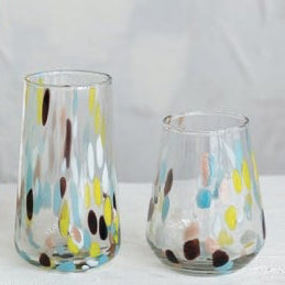 Confetti Drinking Glass