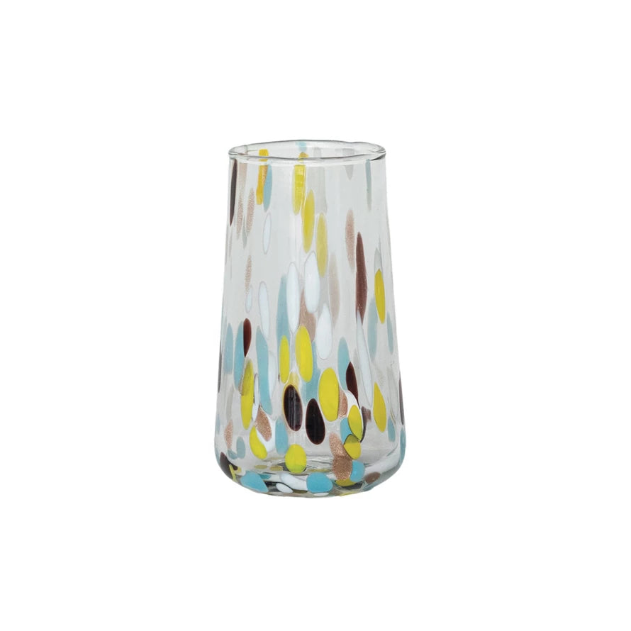 Confetti Drinking Glass