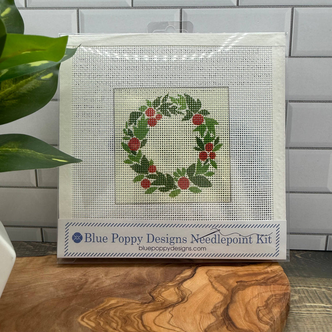 Christmas Wreath Needlepoint Kit