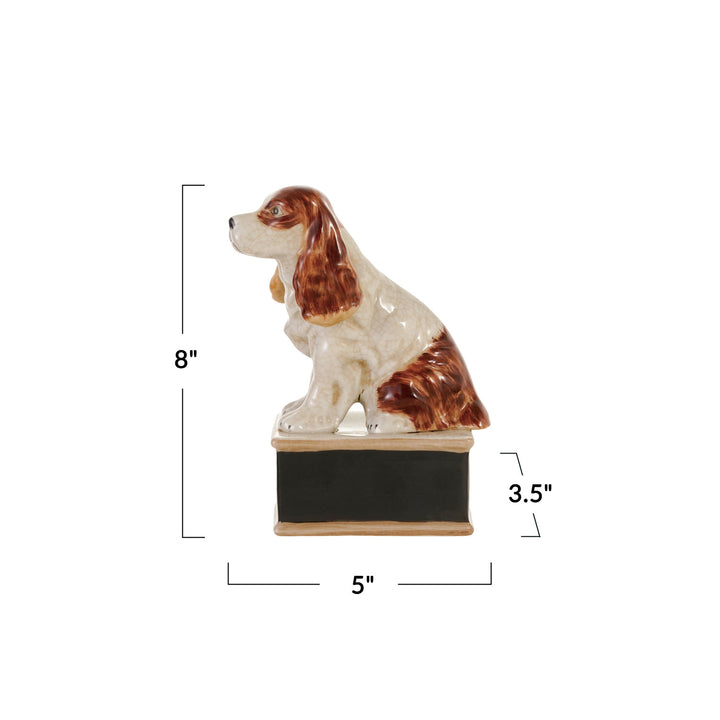 Spaniel Stoneware Decor