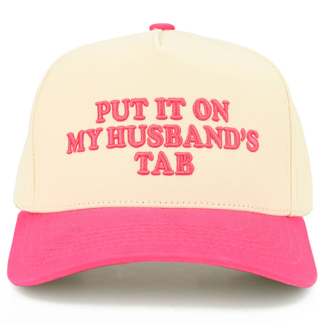 On My Husband's Tab Hat