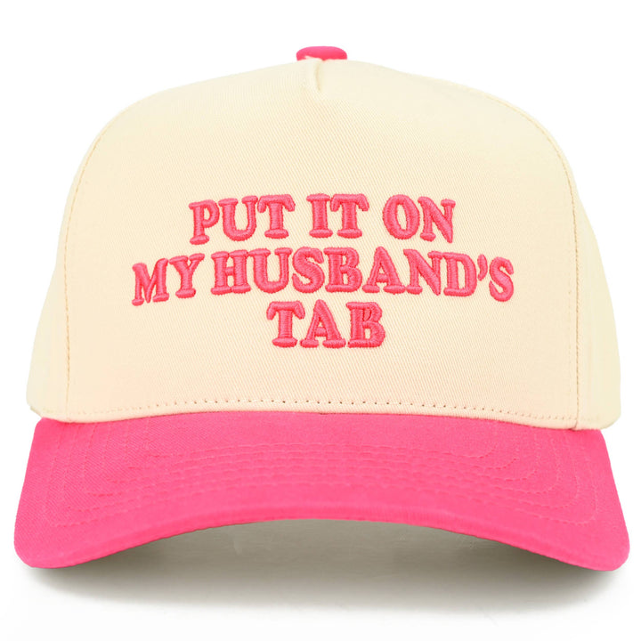 On My Husband's Tab Hat
