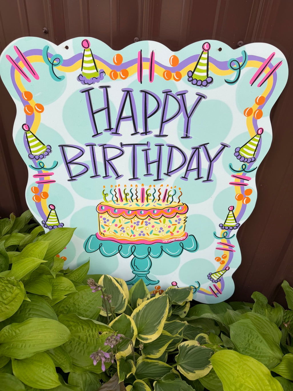 Happy Birthday Door Hanger